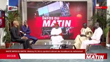 Madany Sy, SG du syndicat national des ....... invité dans infos du matin du 15 Octobre 2021