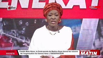 Infos du matin 15 Octobre 2021  - Yenekay ak cherif Dia