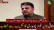 Federal Minister for Information Fawad Chaudhry addresses the ceremony in Islamabad
