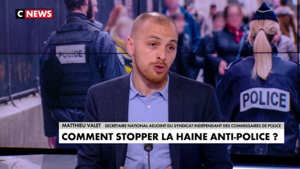 Matthieu Valet : «Parce qu'on porte l'uniforme, les gens nous détestent»