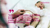 Attention, soulever les jambes de bébé quand on change sa couche serait mauvais pour lui