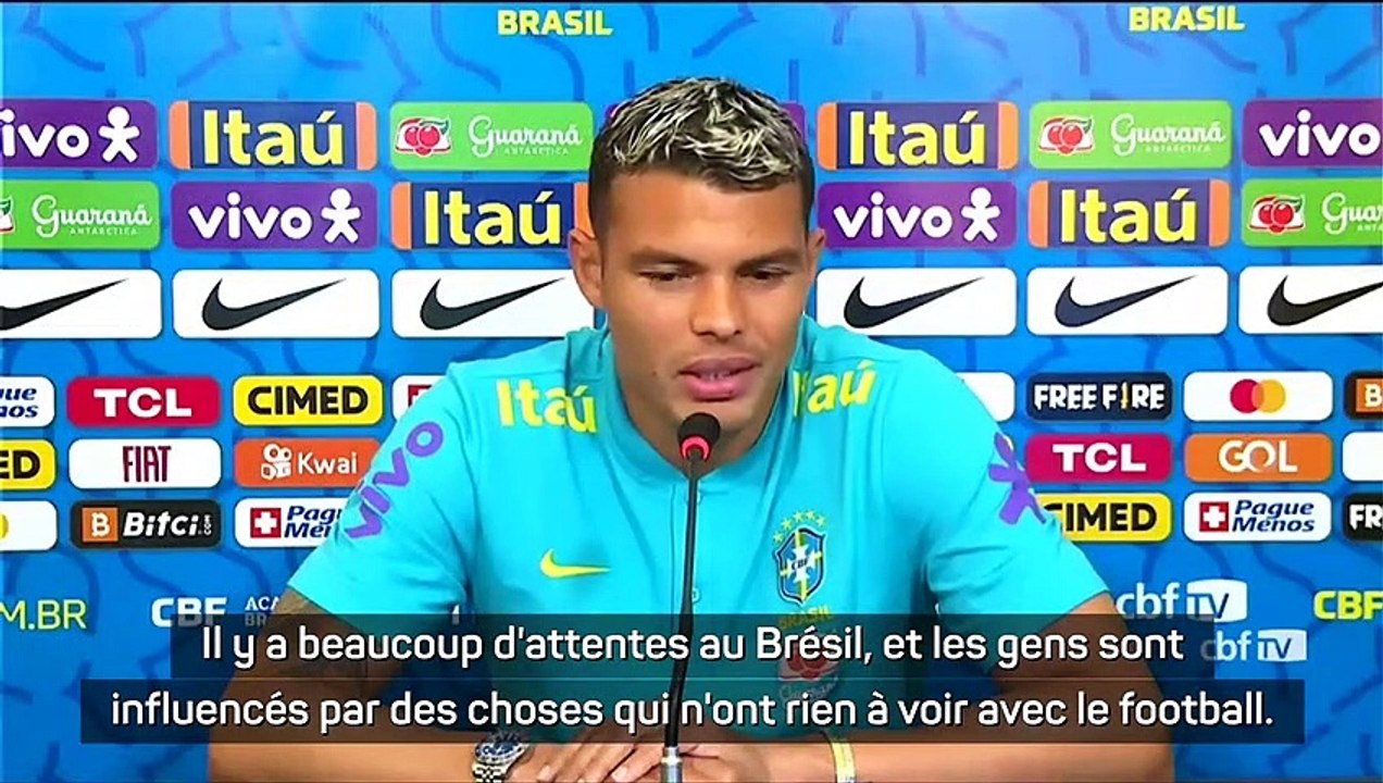 Thiago Silva soutient Neymar
