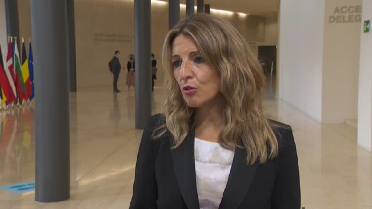 Yolanda Díaz asegura que los trabajos de la reforma laboral van "rápidos y ágiles"