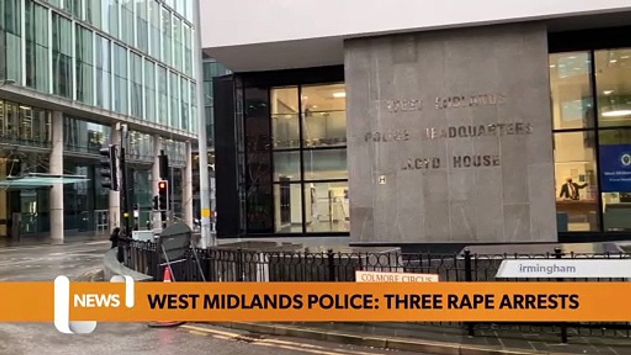 Special constable and 2 West Midlands Police officers charged with rape - latest Birmingham news updates (Friday, October 15)