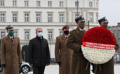 BAKAN AKAR POLONYALI MEVKİDAŞI İLE GÖRÜŞTÜ