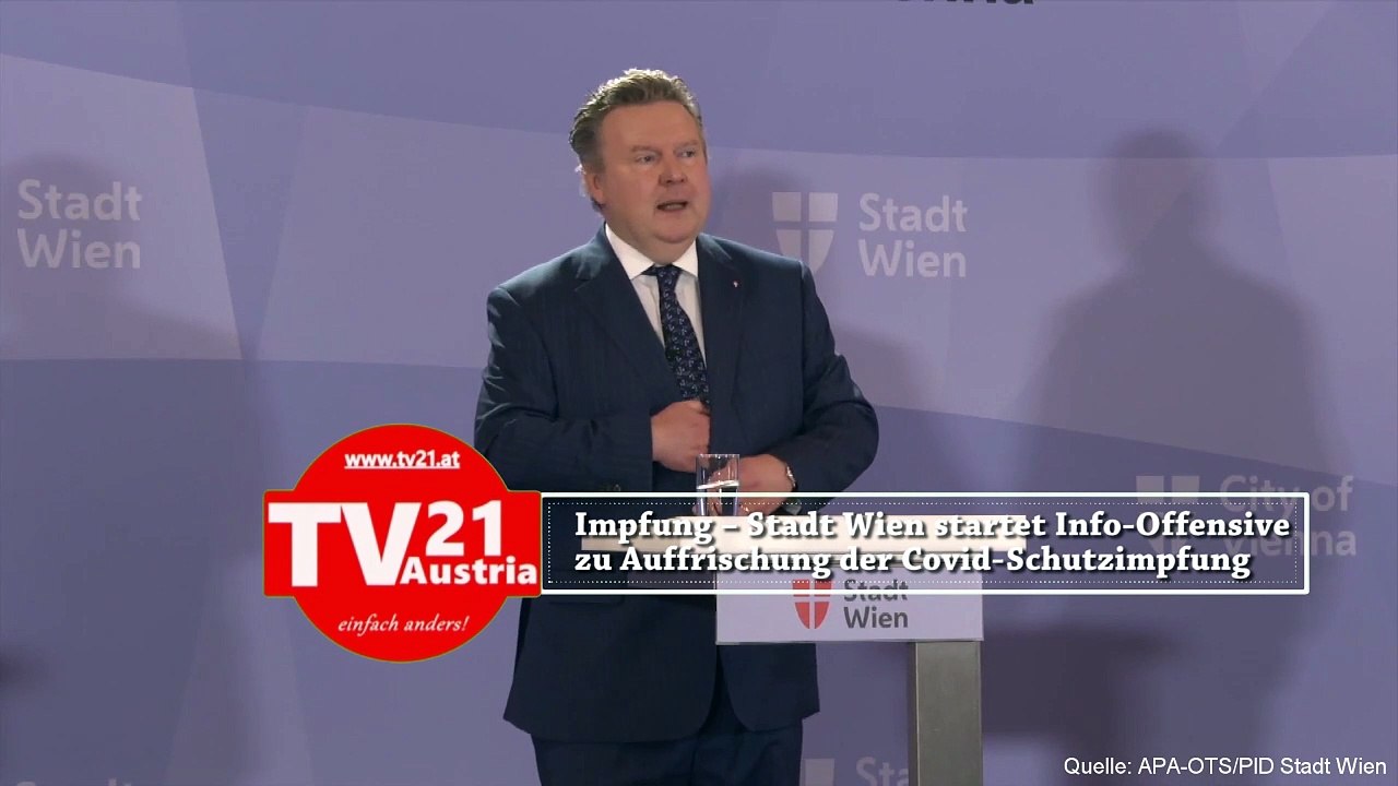 Stadt Wien startet Info-Offensive zu Auffrischung der Covid-Schutzimpfung