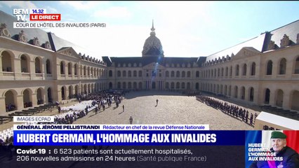 Le général Jérôme Pellistrandi rappelle les mots d'Hubert Germain: "Le devoir l'emporta sur la recherche de tout l'intérêt personnel"