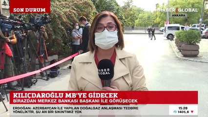 Kemal Kılıçdaroğlu, TCMB binasına geldi