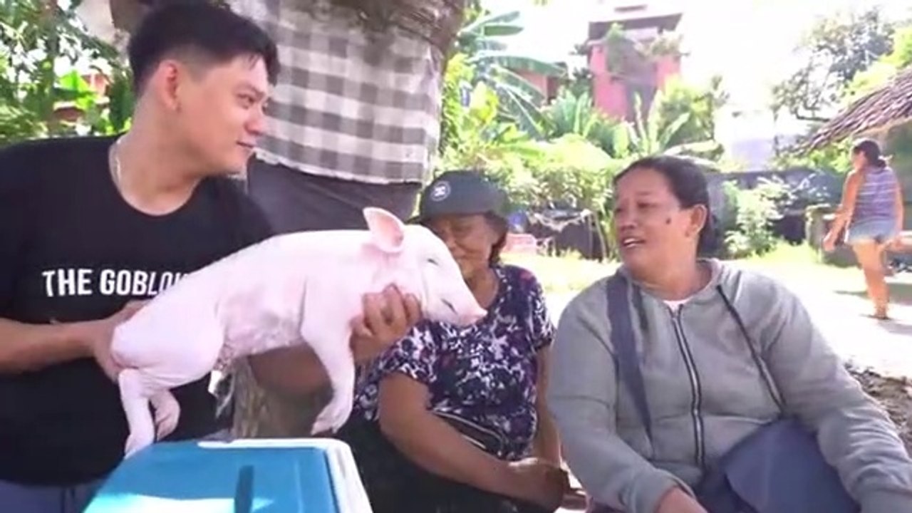 SE EKOR BABI MULUS UNTUK IBU PENGAIS REJEKI EKSTRA MICIN BIAR ENAK