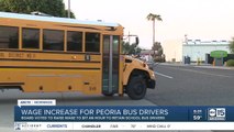 Peoria Unified School District approves $3-per-hour raise for bus drivers