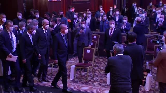 Cumhurbaşkanı Erdoğan, 70. Yılında İmam Hatip Okulları ve Türkiye'de Din Eğitimi Uluslararası Sempozyumu nun açılışında konuştu