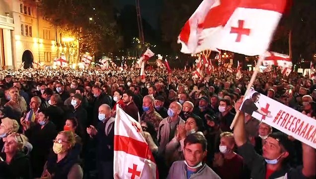 Freiheit für Saakaschwili: Opposition in Georgien steht auf