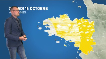 Bulletin météo pour le samedi 16 octobre 2021