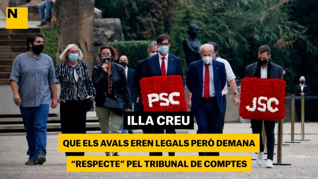 Illa creu que els avals eren legals però demana respecte pel Tribunal de Comptes