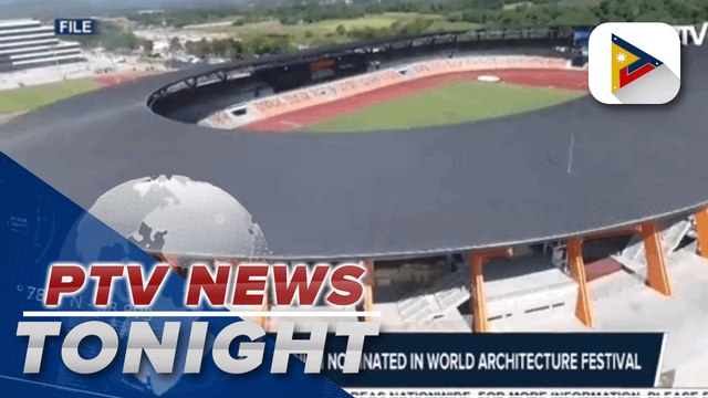 New Clark City Stadium nominated in World Architecture Festival