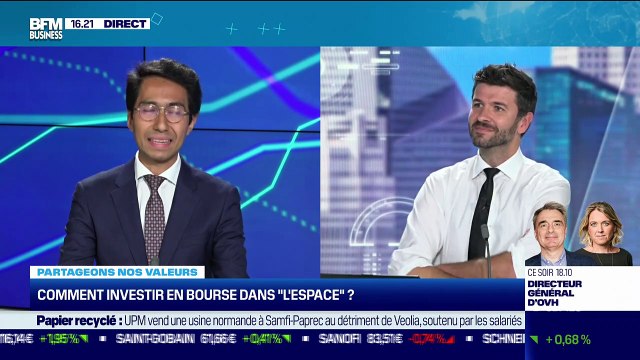 Rolando Grandi (La Financière de l'Échiquier) : Comment investir en Bourse dans l'espace ? - 15/10