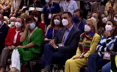 Anne Hidalgo en el Congreso del PSOE