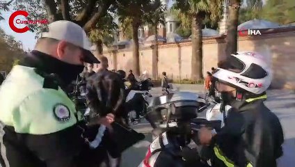 Polisin uygulamasında cezadan kaçamadılar