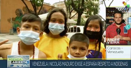 Nicolás Maduro reclama una disculpa a los pueblos originarios