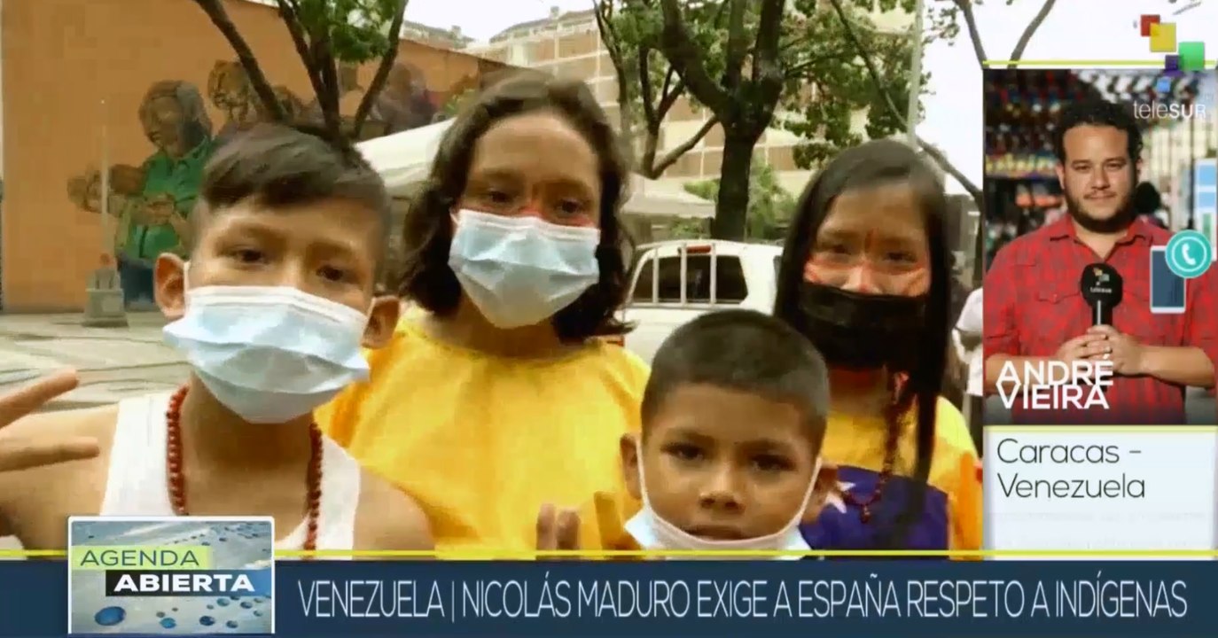 Nicolás Maduro reclama una disculpa a los pueblos originarios