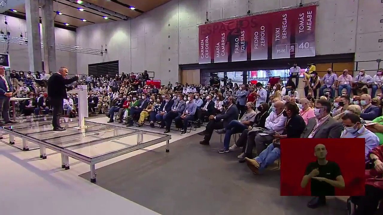 Ángel Víctor Torres Pérez en el Congreso del PSOE