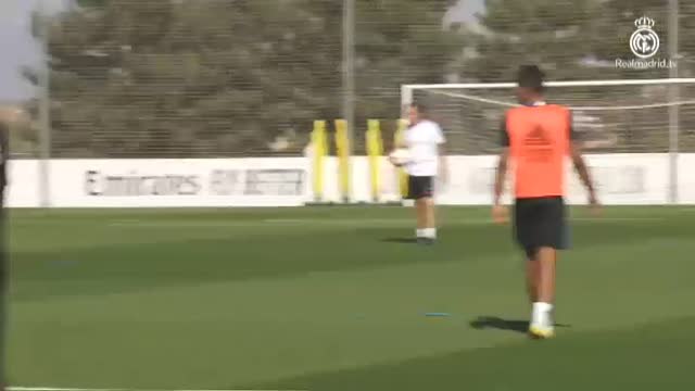 El Real Madrid continúa preparando el partido contra el Shaktar Donetsk
