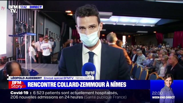Éric Zemmour et Gilbert Collard se rencontrent à Nîmes