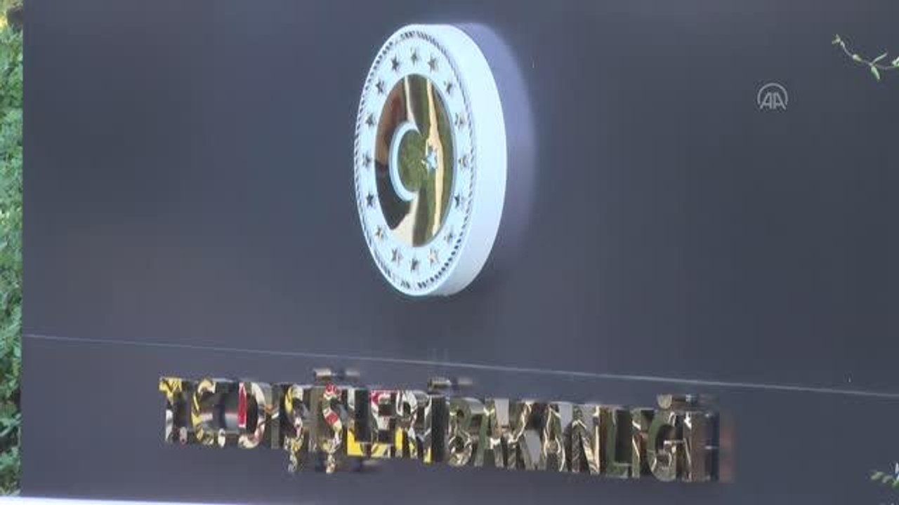 Dışişleri Bakanlığı'na çağrılan 10 ülkenin diplomatik misyon şefi, Bakanlık yerleşkesine geldi