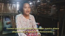Familias separadas y sueños rotos entre las refugiadas birmanas en la India