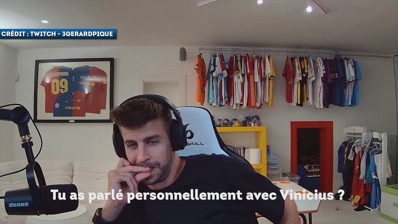 Vinicius Jr aurait pu signer au FC Barcelone d'après Gerard Piqué