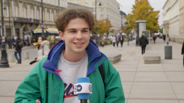 How do young people in Poland feel about the EU?