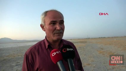 Arin Gölü kuraklığın pençesinde