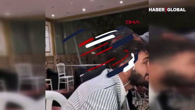 Gaziantep'te düğünde istek parçayı hemen çalmadı diye yüzüne tekme attı