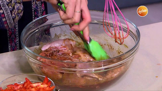 صينية بطاطس بالسمان | غادة جميل