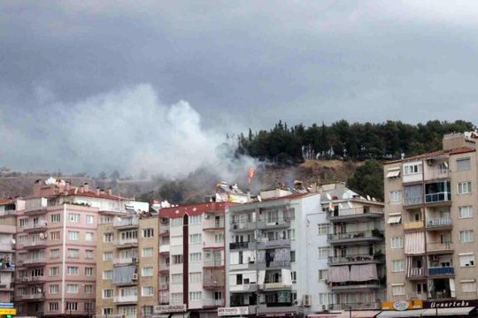 Son dakika haberleri! Mesire alanındaki yangın korkuttu