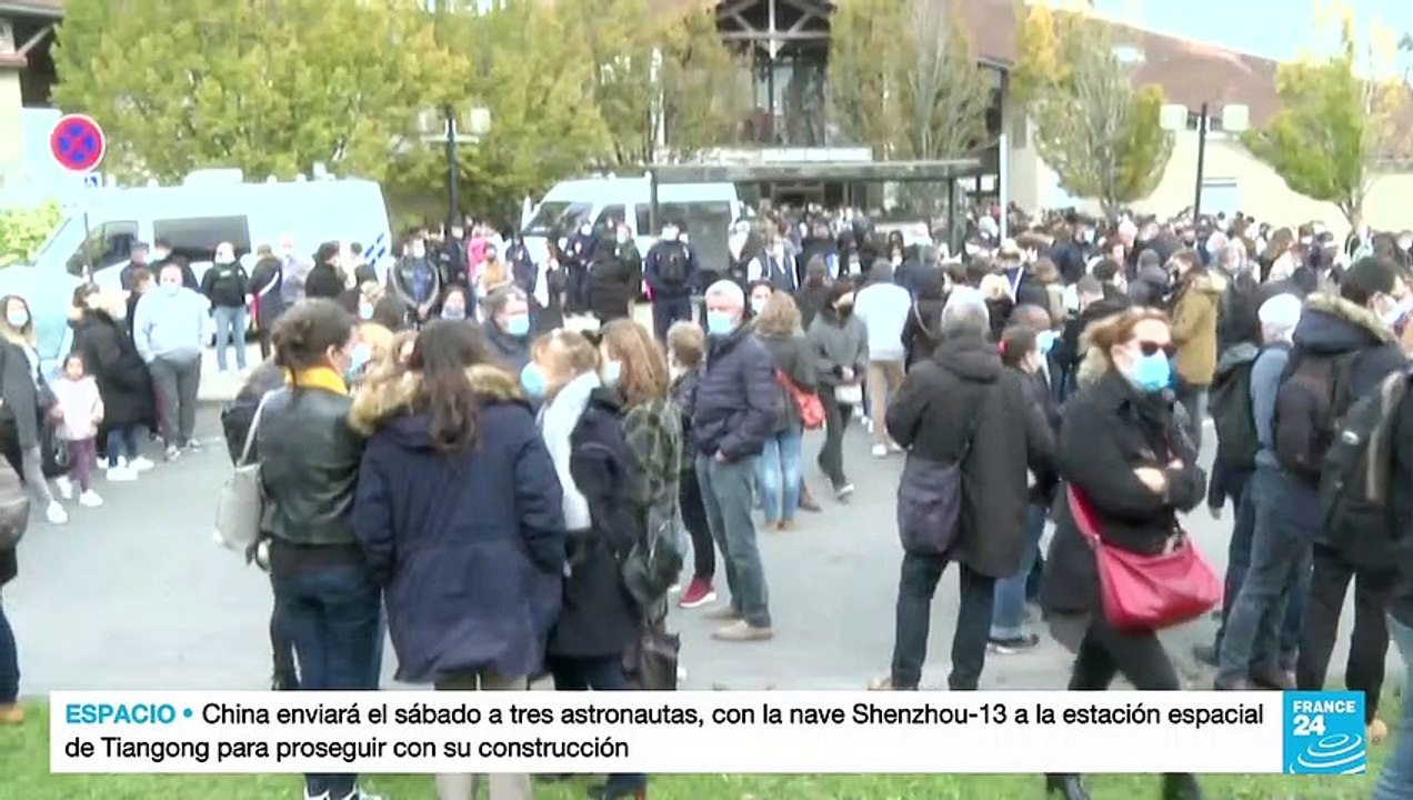 La esfera educativa francesa teme que el caso del profesor Samuel Paty se pueda repetir