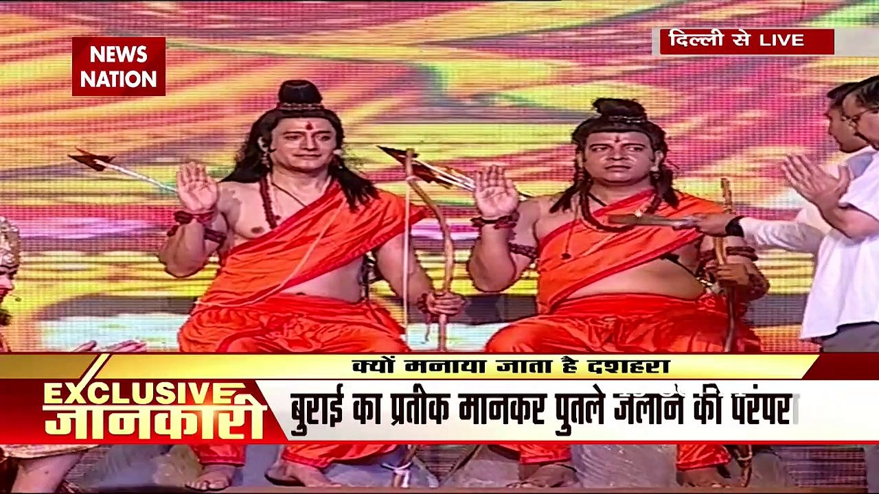 Delhi: Digital fireworks in Ravan Dahan