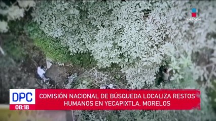 Localizan restos humanos en Yecapixtla, Morelos