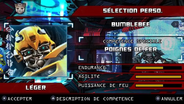 Transformers: Revenge of the Fallen online multiplayer - psp