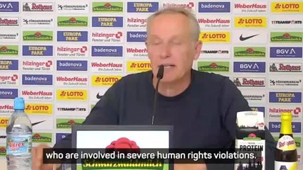 Streich in fierce criticism over Newcastle takeover