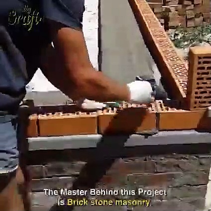 how to build a brick wall bricklaying  HOW TO BUILD A BRICK WALL BRICKLAYING — How to build