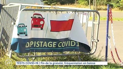 TESTS COVID 19 / Fin de la gratuité, fréquentation en baisse