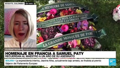 Eugenie Richard: A un año del asesinato de Samuel Paty "persiste el miedo entre los profesores"