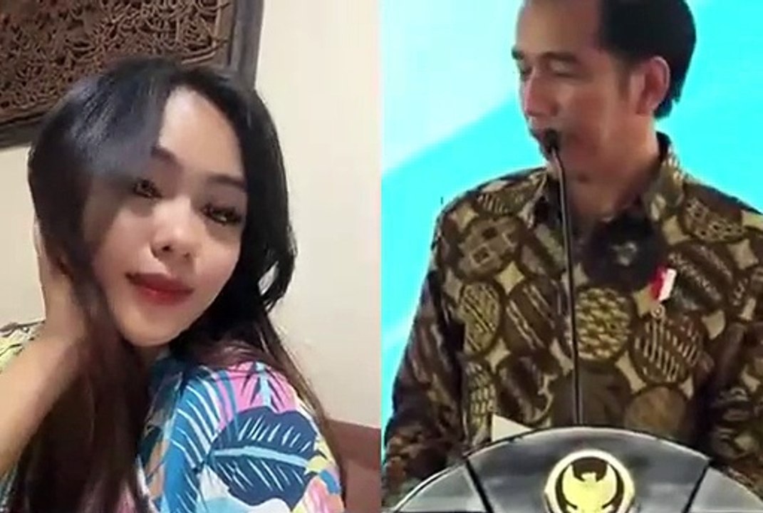 Di suruh nyanyi sama Pak Jokowi