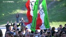 Manifestaciones en toda Italia tras la entrada en vigor de la obligación de trabajar con pase verde