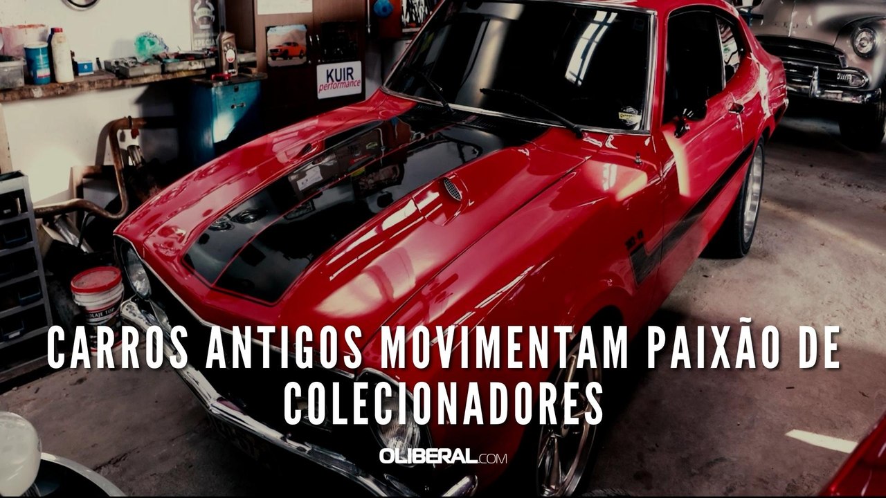 Carros antigos movimentam paixão de colecionadores