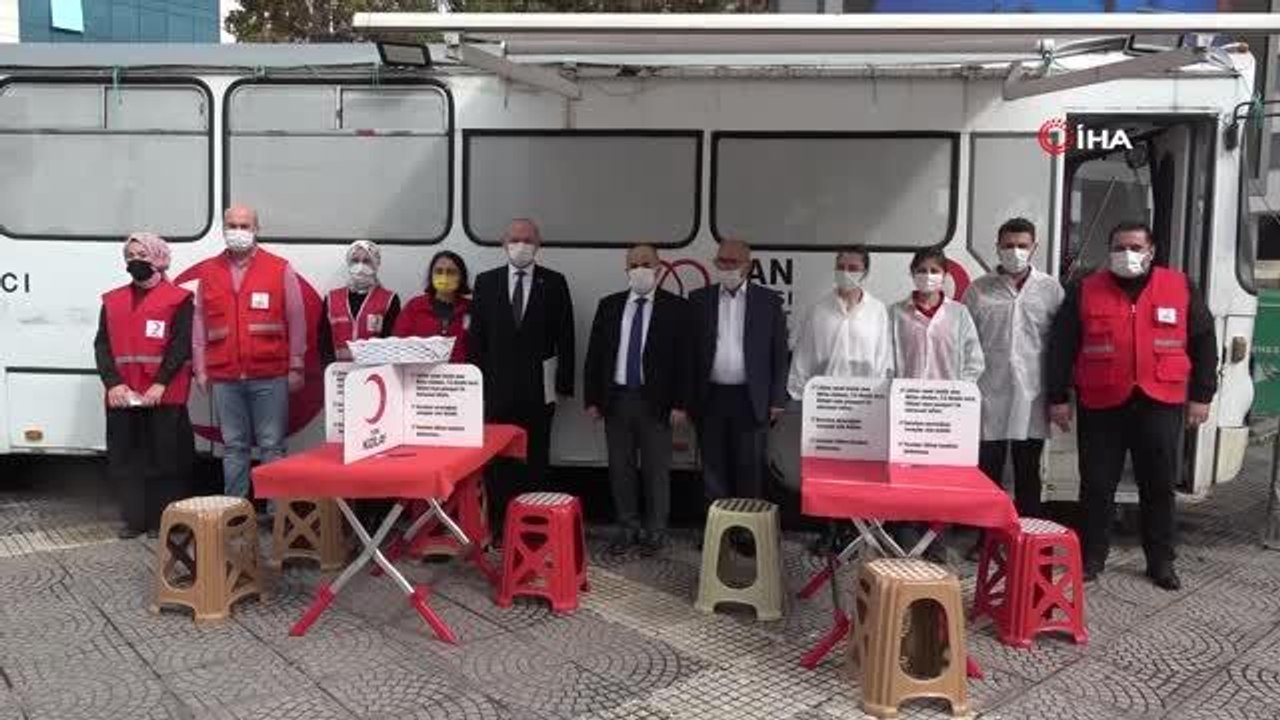 'Samsun Kan Bağışlıyor, Hedef 5555 Kan Bağışı'...