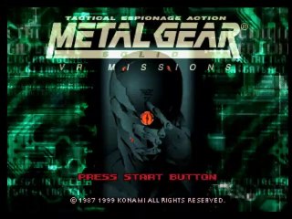 Metal Gear Solid: VR Missions online multiplayer - psx