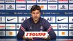 Pochettino : « Je comprends les sentiments d'Angers » - Foot - L1 - PSG