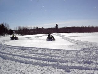 Quad sur neige